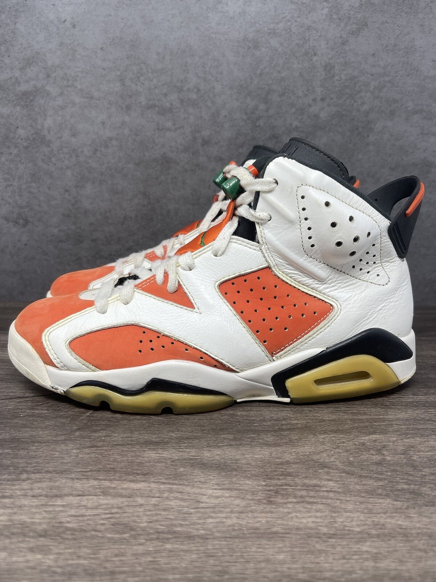 Air Jordan 6 Retro Size 8 Mens Gatorade Orange White Nike