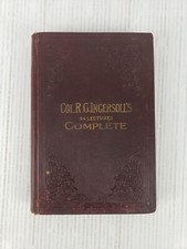 Col. R. Ingersolls 44 Lectures Complete Vinta...