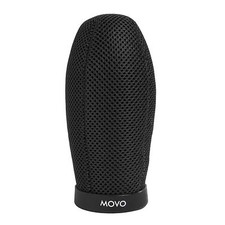 Movo WST140 Ballistic Acoustic Nylon Microphone Windscreen for 12cm Shotgun Mics