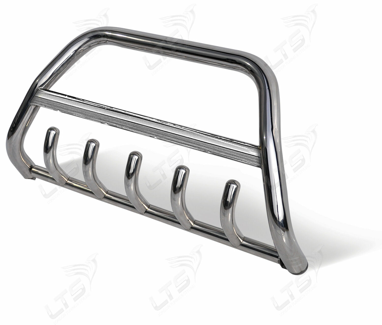 TOYOTA CRUISER FJ STAINLESS STEEL CHROME AXLE NUDGE A-BAR BULL BAR 2007-ON