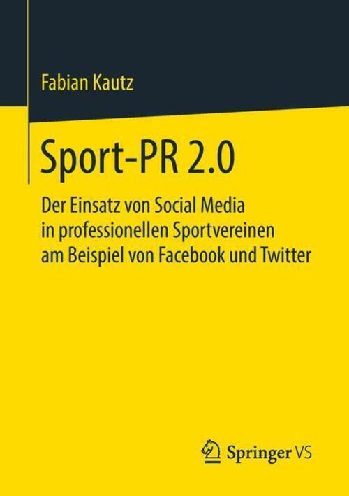Thumbnail - Sport-pr 2.0 | Fabian Kautz | Taschenbuch | Paperback | Xxix | Deutsch