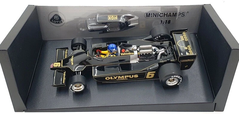 Minichamps 1/18 Scale Diecast 100 780006 Lotus Ford 79 1978 F1 R.Peterson - Photo 4/4