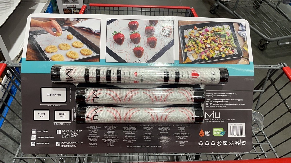 Baking Sheets Silicone Baking Mat Costco Canada Baking Supplies