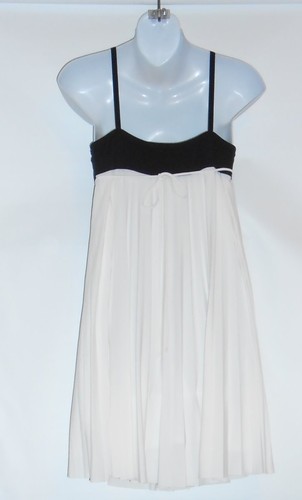 Amy's Closet Girls Accordion Pleated Empire Waist Dress Ivory Sixteen (16) NWT - Picture 3 of 3