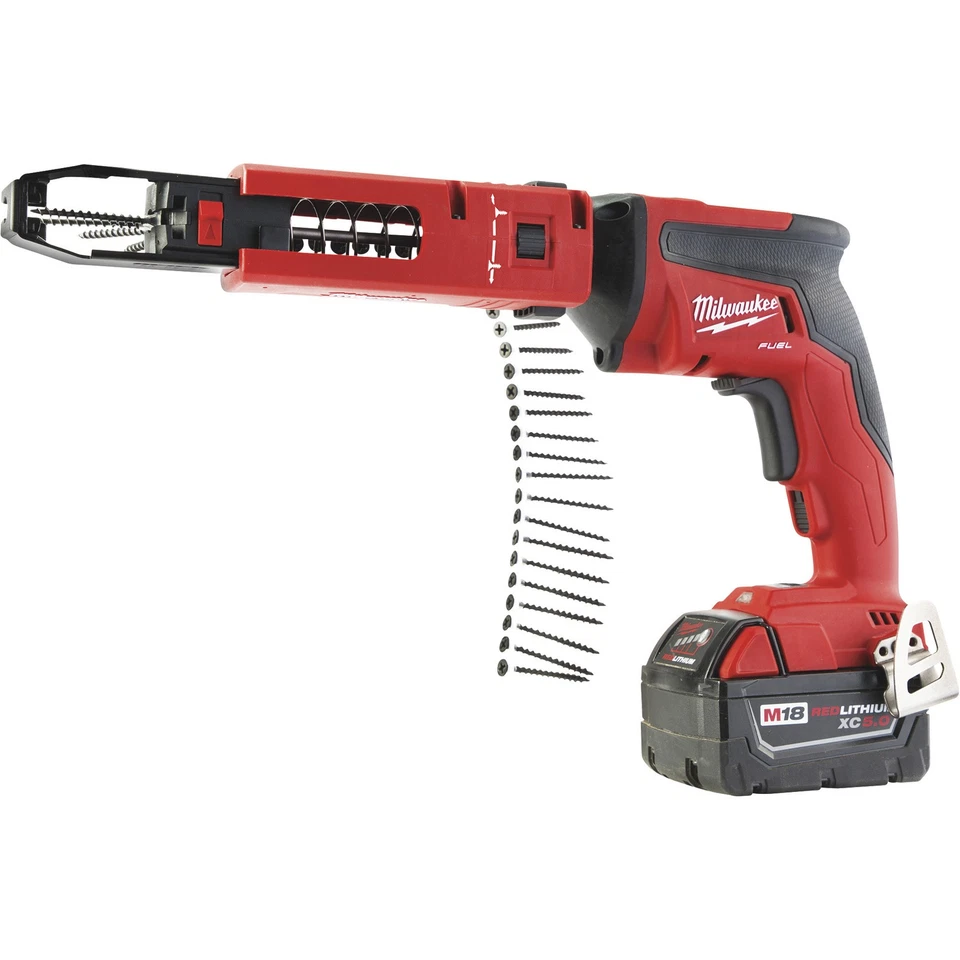Pistola de tornillo de combustible Milwaukee M18 cargador intercalado, modelo # 49-20-0001 Foto 3 de 3