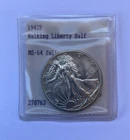 1942-P Walking Liberty Half Dollar Fully Struck AU/BU 90% Silver