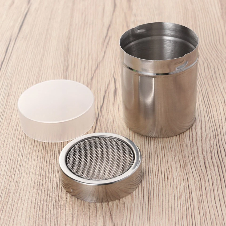  304 Stainless Salt Container Barattoli Spezie Per Cucina Contenitore Condimenti - Immagine 2 di 4
