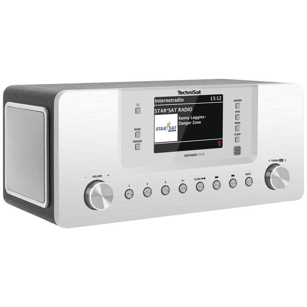 Radio de table Internet DAB+ TechniSat Digitradio 574 IR connectée Bluetooth entrée AUX