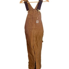 Carhartt Tan Double Knee Overalls