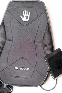 SUBPAC S2 Wearable Tactile Bass Audio System Backpack w/ Case & Power Supply