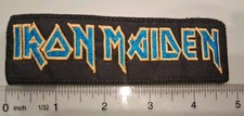 Iron Maiden Band Logo Patch Embroidered Sew On