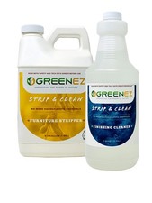 GREENEZ Strip & Clean Furniture Stripping Kit - Removes Multiple Paint Layers