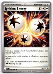 Ignition Energy 086/086 Scarlet & Violet: White Flare