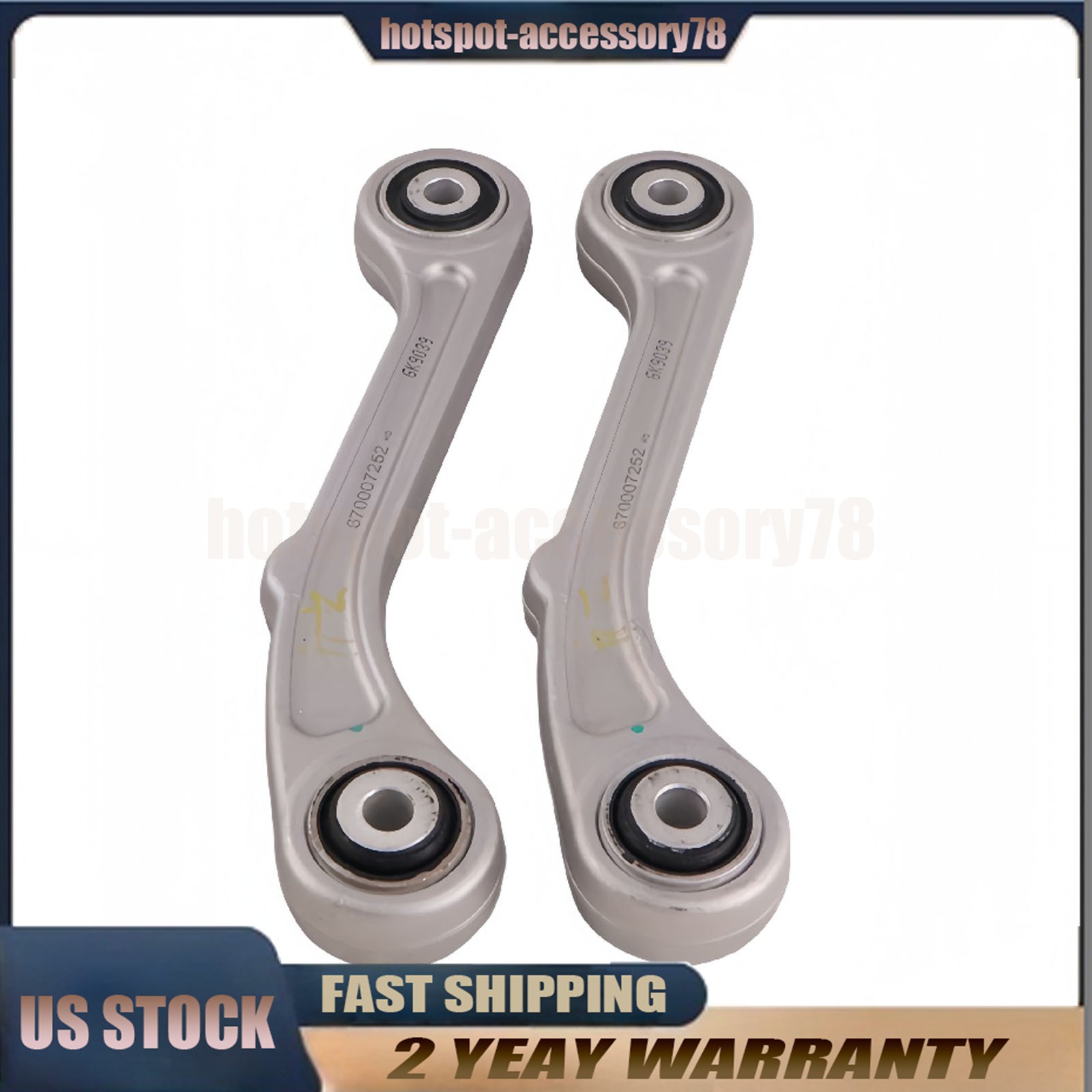 2X Rear Upper/Lower Control Arms for Maserati Ghibli Quattroporte 2014+ 67000725