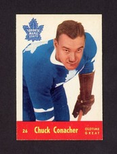 1955-56 PARKHURST QUAKER OATS #26 CHARLIE CONACHER   29166
