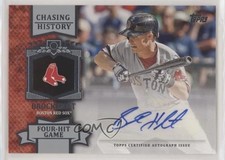 2013 Topps Chasing History Auto Brock Holt (Four-Hit Game) #CHA-BH Auto 0bt4