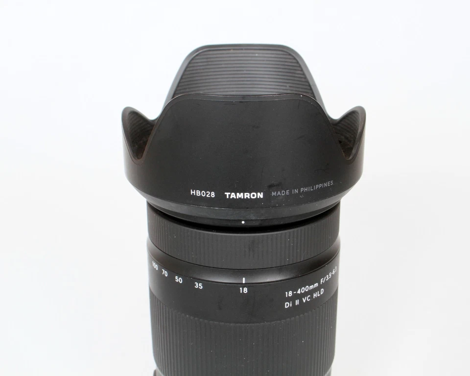 Lente Tamron 18-400 mm f/3,5-6,3 Di II VC HLD para Canon EF (negro) Foto 3 de 4