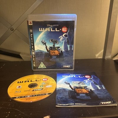 Wall E Sony Playstation 3 PS3 Spiel - Komplettes Handbuch PAL GETESTET Disney Pixar