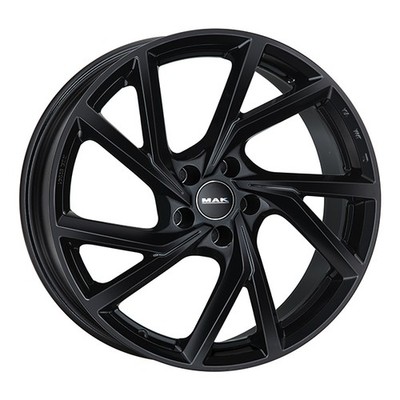 ALLOY WHEEL MAK KASSEL FOR OPEL ASTRA GTC 8X19 5X112 GLOSS BLACK 4J9