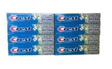 8x Crest Plus Baking Soda & Peroxide Whitening Toothpaste 5.7oz Each BB10/2026
