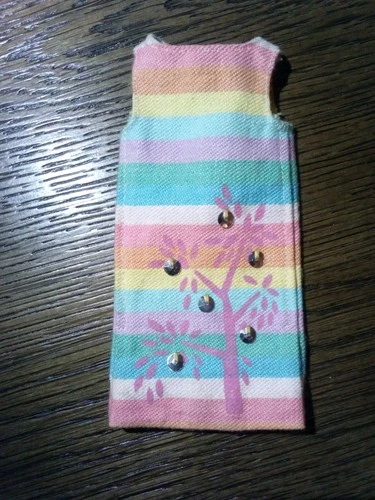 Vintage Barbie Doll 1965 Skipper "Sunny Pastels" Dress Only! Htf!