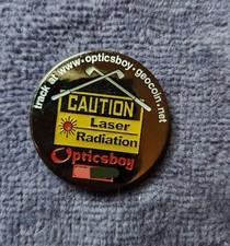 Opticsboy Geocoin Geocaching Coin
