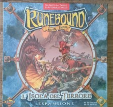 Runebound 2nd Edition: "L'Isola del Terrore – Expansione" New! Best Price!