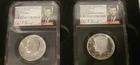 2014 Kennedy Silver Half Dollar Lot NGC SP69 & SP69 PL Early High Relief 💰🥈