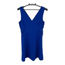 Vince Camuto dress Pixie crepe fit flare minidress size 14