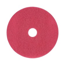 Boardwalk 4019RED 19 in. Diameter Buffing Floor Pads - Red (5/Carton) New