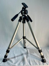 Vintage Hakuba SRA-3 Aluminum Camera Tripod 3-Way Pan/Tilt Head Made in Japan