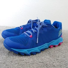 Columbia Montrail Trans Alps F.K.T. III Womens Size 10 Trail Running Shoes Blue
