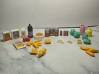 Lot Of Vintage Barbie Doll Sized Food & Groceries