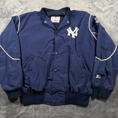 Vintage 90s Starter New York Yankees MLB Baseball Varsity Jacket