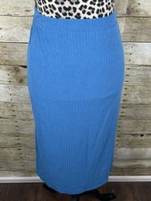 NWT Large Lularoe Violet Midi Skirt. W/Side Slits