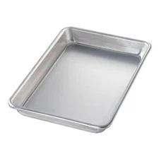 Chicago Metallic 41800 Sheet Pan, Aluminum, 6-1/2X9-1/2