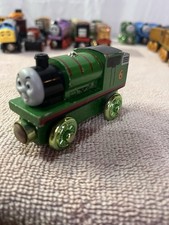 CELEBRATING 60 YEARS PERCY - 2003 Thomas Friends Wooden Railway Train Tank