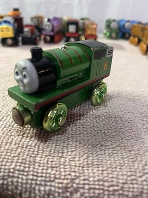  CELEBRATING 60 YEARS  PERCY - 2003 Thomas & Friends Wooden Railway Train Tank