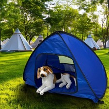 Portable Dog Cat Tent with Storage Bag Lightweight for Travel and Camping