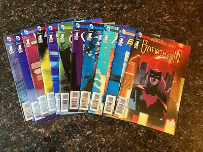 DC Comics The New 52 Futures End #1 Issues Lenticular Covers - 11 Comic ...