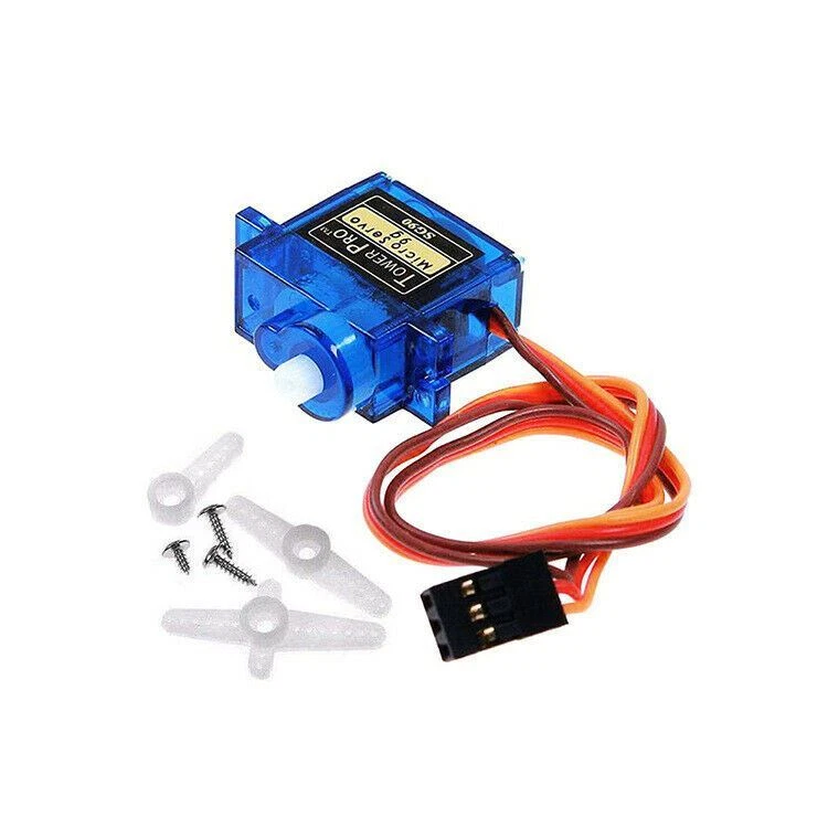 2pk Ver. 1 Tower Pro SG90 Mini Servo Motor RC Robotics Plane Heli fpv arduino - Image 4 of 4