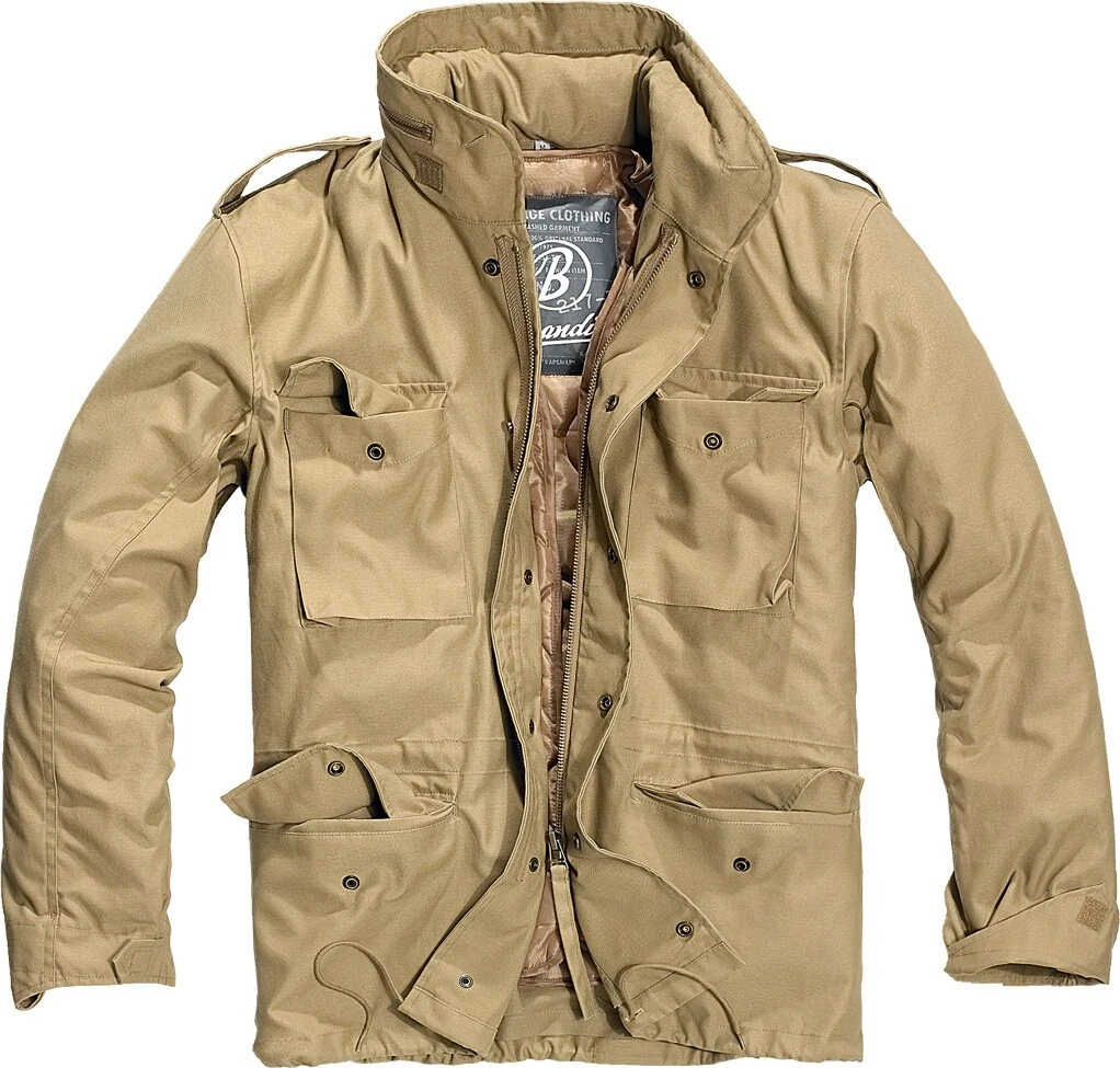 Brandit Chaqueta Cazadora Parka Hombre de Invierno Militar M-65 Clásico | eBay