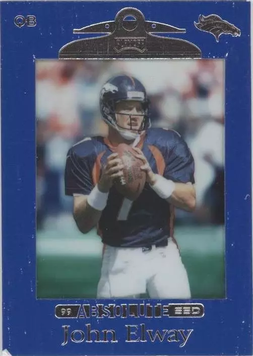 1999 Playoff Absolute SSD John Elway #36