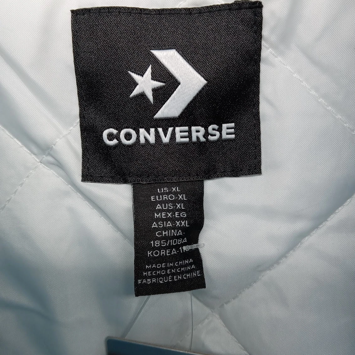 Converse X FRGMT Jacket Mens XL Blue Varsity Fragment Aquarius Hiroshi Fujiwara - product detail image 3