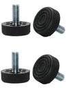 M8 Metric Thread Adjustable Table Feet - Fixed (Set of 4 Feet)