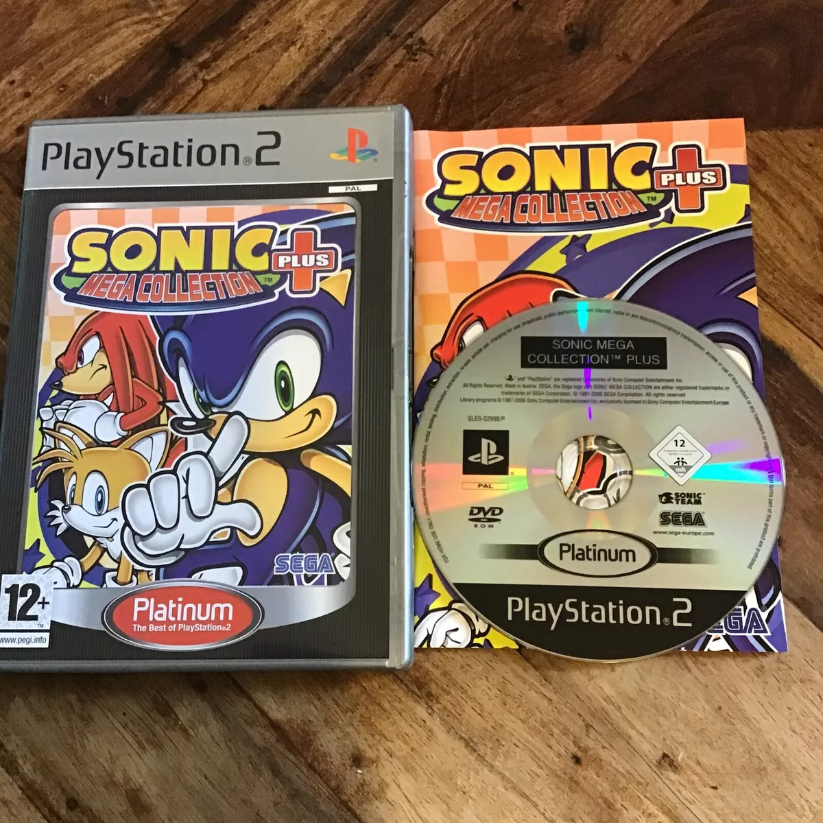 Sonic - Ps2 Coleção - 6 Jogos