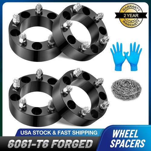 4Pcs 2 5x5.5/ 5x139.7 Wheel Spacers 1/2x20 For 1994 1995-2001 Dodge Ram 1500