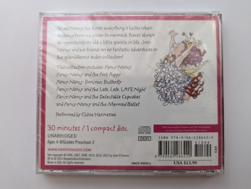 The Best of Fancy Nancy CD - New Sealed - 6 Stories by Jane O'Connor - Foto 2 di 3