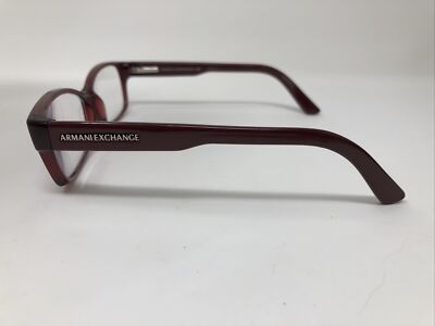 ARMANI EXCHANGE AX 3017 8118 52-16-135 BURGUNDY RED FLEX  display picture 3