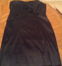 INC International Concepts Black Evening Dress